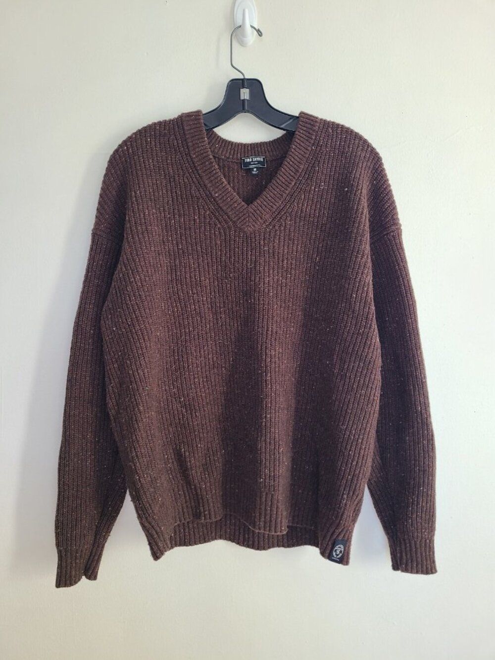 Todd Snyder V Neck Wool Blend Sweater size M